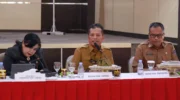 Sekda Barru Andi Syarifuddin menghadiri High Level Meeting TPID Sulawesi Selatan di Parepare.