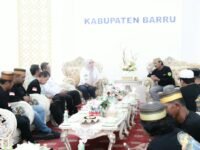 Bupati Barru Andi Ina Kartika Sari menerima audiensi Komunitas Pusaka Barru Tompo Jareng di Rumah Jabatan Bupati Barru.